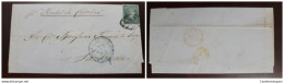 O) CUBA, ISABEL LA  CATOLICA, FILIGREE - TIES, STEAM BOAT, SPANISH COLONY, QUEEN  ISABELLA II,  CIRCULATED TO SANTANDER - Other & Unclassified
