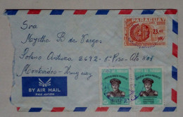 Paraguay - Enveloppe Aérienne En Circulation Avec Timbres Thématiques Du Président Stroessner (1968) - Paraguay