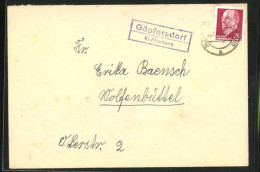 Briefumschlag Landpoststempel Göpfersdorf Kr. Altenburg  - Other & Unclassified