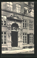 AK Lübeck, Portal Des Schabbel-Hauses  - Luebeck