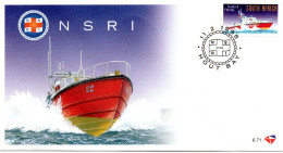 980210 South Africa Spirit Of Rotary Sea Rescue FDC - Rotary Club