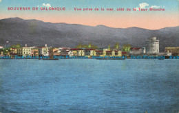 R660454 Souvenir De Salonique. Vue Prise De La Mer Cote De La Tour Blanche. Hana - Monde