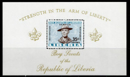LIB-05- LIBERIA - 1961 - MNH - SCOUTS- BOY SCOUTS OF LIBERIA - Liberia