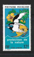 French Polynesia 1974 Nature Protection Airmail Single MNH - Unused Stamps