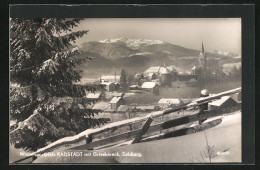 AK Radstadt, Teilansicht Mit Grieskareck Im Winter  - Sonstige & Ohne Zuordnung