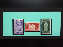 REPUBBLICA - 3 Valori Anni '49/'50 - Nuovi ** + Spese Postali - 1946-60: Nieuw/plakker