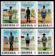 LIB-08- LIBERIA - 1971 - MNH - SCOUTS- 13TH INTERNATIONAL BOY SCOUTS JAMBOREE JAPAN'71 - Liberia