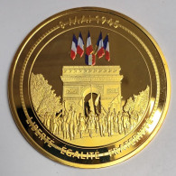 FRANCE - MÉDAILLE - 70 ANS DE LA FIN DE LA SECONDE GUERRE MONDIALE - 8 MAI 1945 - BE - Autres & Non Classés