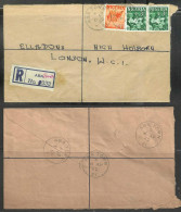 Nigeria 1962 Registered Cover - Abatown (6 Apr) To London England - Nigeria (1961-...)