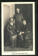 AK Grossherzogin Louise Von Baden Und Friedrich II. Von Baden  - Royal Families