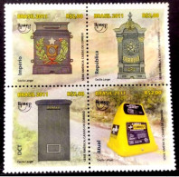 D20716.  Mail Boxes - Boites Aux Lettres - UPAEP - Brasil 2011 - MNH - 2,85 (65-250) - Posta