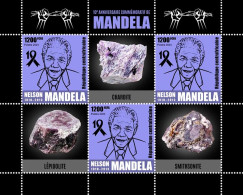 Centrafrica 2023, Mandela, Minerals, BF - Prix Nobel