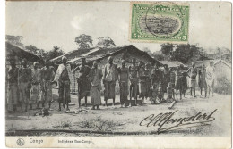 !!! CONGO, CPA DE 1912 DE LÉOPOLDVILLE POUR NAMUR - Lettres & Documents