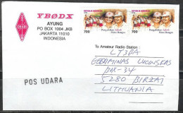 1995 Children President And First Lady, To Birzai, Lithuania - Indonesien