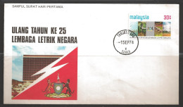 Malaysia 1971 First Day Cover 1 September 30 Cents - Maleisië (1964-...)