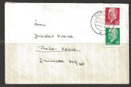 1950 Gorlitz (28.11) To Czechoslovakia - Storia Postale