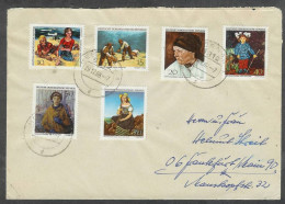 DDR 1968 - 6 Paintings From Dresden Gallery On Cover - Cartas & Documentos