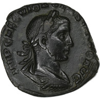 Volusien, Sesterce, 251-253, Rome, Bronze, TTB+, RIC:250A - Der Soldatenkaiser (die Militärkrise) (235 / 284)