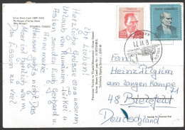 1971 Postcard, 25k & 100k, Karakoy (fancy Cancel) To Germany (8 VI 71) - Lettres & Documents