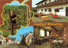 73979496 Gamlitz_Steiermark_AT Gasthof Wratschko Gastraum Terrasse Weinberge - Andere & Zonder Classificatie