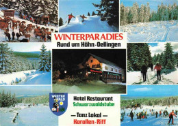 73979378 Oellingen_Westerwald Winterparadies Hotel Restaurant Schwarzwaldstube T - Autres & Non Classés