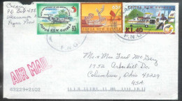 2002 - Ukarumpa To Columbus Ohio USA - Papua Nuova Guinea