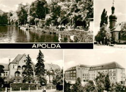 73908698 Apolda Lohteich Martinskirche Carolinenheim Theo Neubauer Schule - Apolda