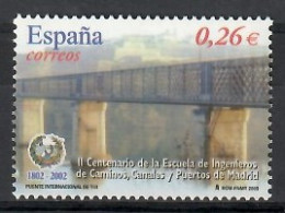 Spain 2003 Mi 3822 MNH  (ZE1 SPN3822) - Brücken
