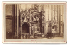 Photo Photographe Inconnu,  Vue De Rouen, Tombeau Du Duc De Breze  - Lieux