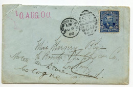 United States 1900 Cover Richfield Springs, New York To London, England & Cologne, Germany; Scott 281 - 5c. Grant - Storia Postale