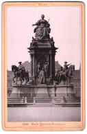Fotografie Römmler & Jonas, Dresden, Ansicht Wien, Blick Auf Das Maria Theresia-Monument  - Lieux
