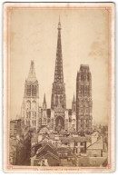 Photo Photographe Inconnu,  Vue De Rouen, Les Clochers De La Cathedrale  - Lieux