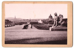 Fotografie Römmler & Jonas, Dresden, Ansicht Wien, Blick Auf Die Stadt Vom Belvedere  - Places