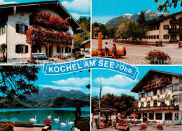 73834550 Kochel See Bayern Hotel Brunnen Seepartie Hotel Schmied Von Kochel  - Other & Unclassified