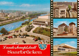 73834545 Saarbruecken Teilansicht Mit Kongresshalle Hauptbahnhof Schloss Saarlan - Saarbruecken