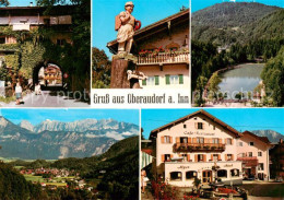 73834537 Oberaudorf Inn Cafe Restaurant Alpen Hotel Marienbrunnen Burgtor Baecke - Other & Unclassified