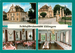 73834535 Ellingen Bayern Gaststaette Schlossbraeustuebl Grosser Saal Nebenzimmer - Other & Unclassified