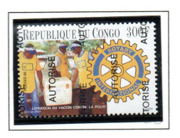 Rotary International 981120 Congo 96 Overprint AUTORISÉ - Rotary Club