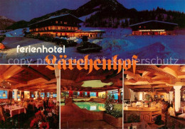 73834418 Erpfendorf Tirol AT Ferienhotel Laerchenhof Gastraeume Hallenbad   - Andere & Zonder Classificatie