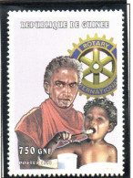Rotary International Guinea 1998 World Hunger - Rotary, Lions Club
