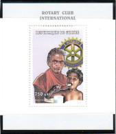 Rotary International Guinea 1998 World Hunger SS Rare - Rotary Club