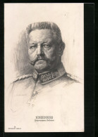 AK Paul Von Hindenburg, Ostpreussens Befreier Im Portrait  - Personnages Historiques