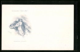 AK Princesse D`Italie, Schwester Von Napoleon  - Personajes Históricos