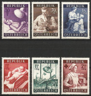 Austria 1954 - Mi 999/1004 - YT 832/37 ( To Public Health ) MNH** Complete Set - Ungebraucht