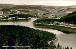 73762026 Meschede Hennesee Hotel Fliegeraufnahme Meschede - Arnsberg