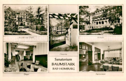 73762019 Bad Homburg Sanatorium Baumstark Park Eingang Suedseite Foyer Speiserau - Bad Homburg