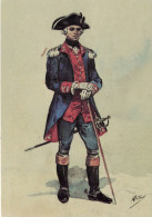 Tropas Coloniais, Oficial De Cavalaria , Brasil Rio Grande De S. Pedro, Uniformes Militares Portugal Nº217 - Uniforms