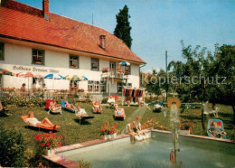 73761959 Harpolingen Gasthof Pension Adler Liegewiese Pool Harpolingen - Bad Säckingen