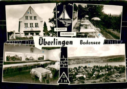 73761950 Ueberlingen Bodensee Jugendherberge Terrasse Speiseraum Panorama Ueberl - Überlingen