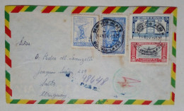 Bolivie - Enveloppe Aérienne Diffusée Avec Timbres (1948) - Bolivie